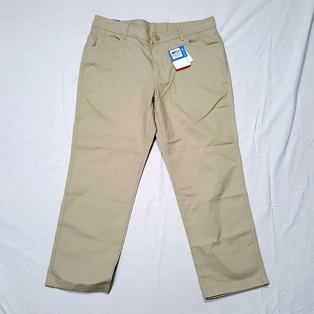 Columbia Brownsmead 5-Pocket Pants AM1524-160 Tan - Picture 2 of 4